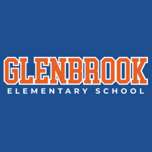 Glenbrook Youth Fleece Crewneck (Blue) Design