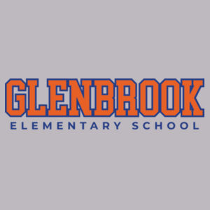 Glenbrook Youth Fleece Crewneck (Grey) Design